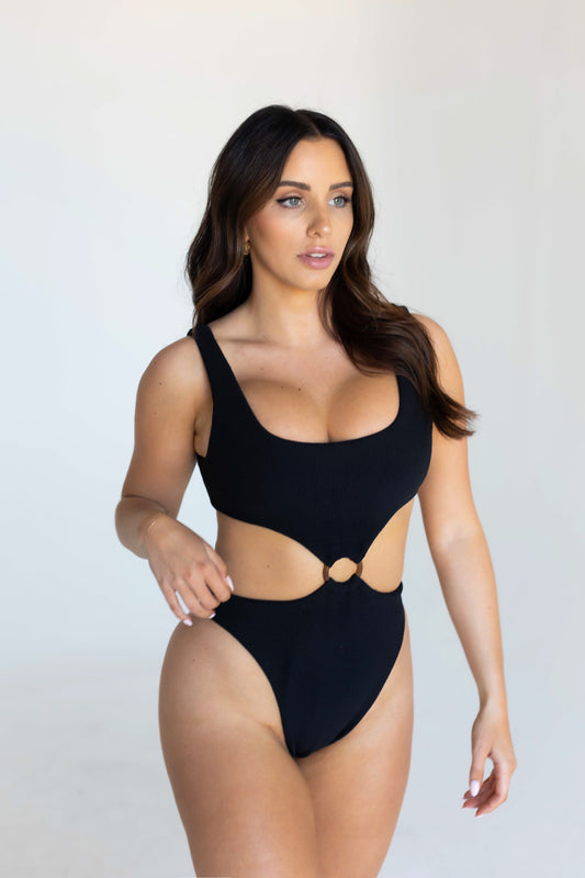 Tropics Textured Monokini